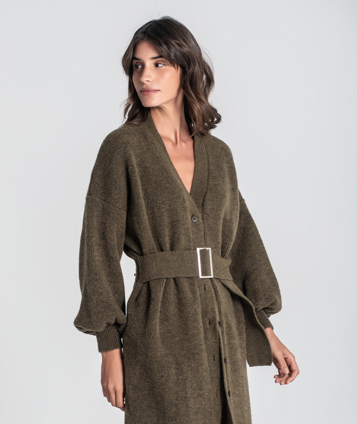 Vestido com cinto 3476
