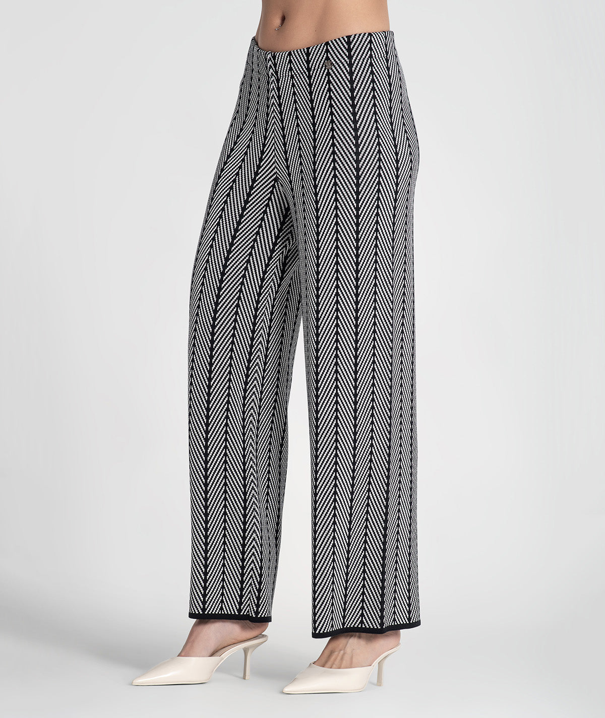 Calças com jacquard 3478