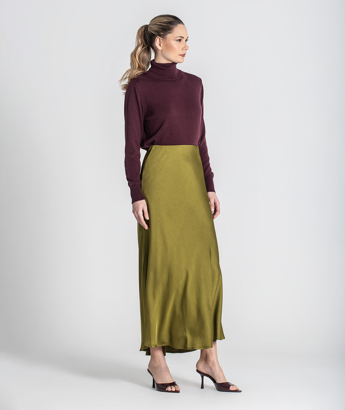 Camisola básica de gola alta 3480