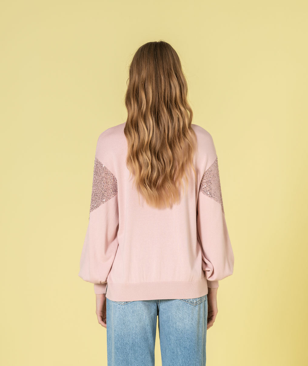Camisola com lantejoulas 3492