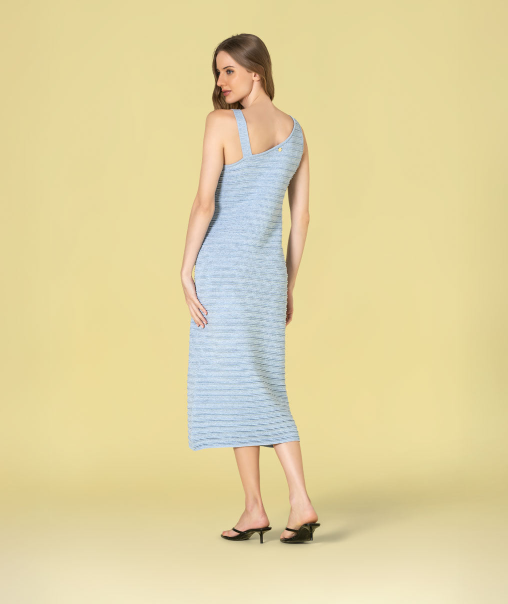 Vestido detalhe fivela 3507