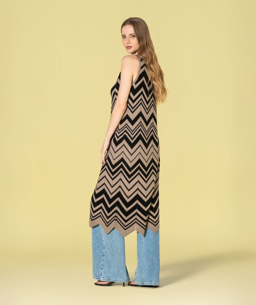 Colete zigzag 3519