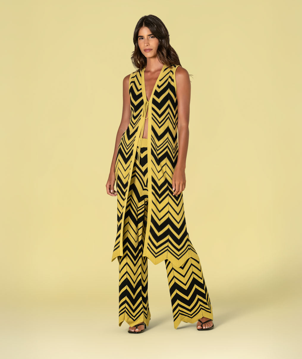 Calças zigzag 3520