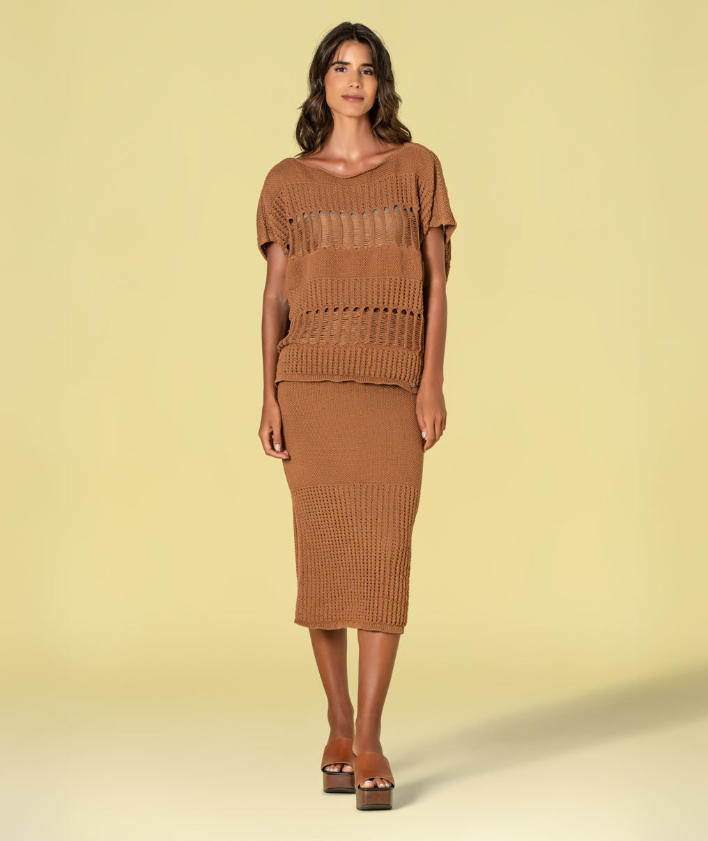 Camisola perfurada 3521