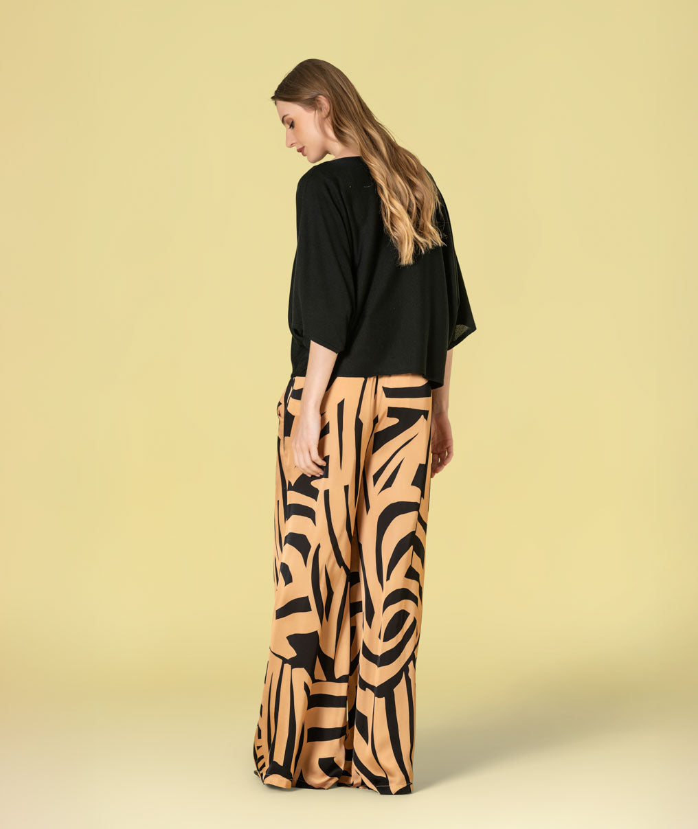 Camisola oversize decote redondo 3532