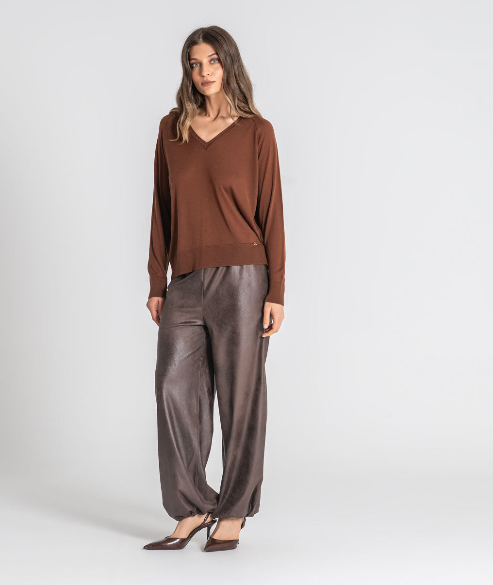 V-neck sweater 3589