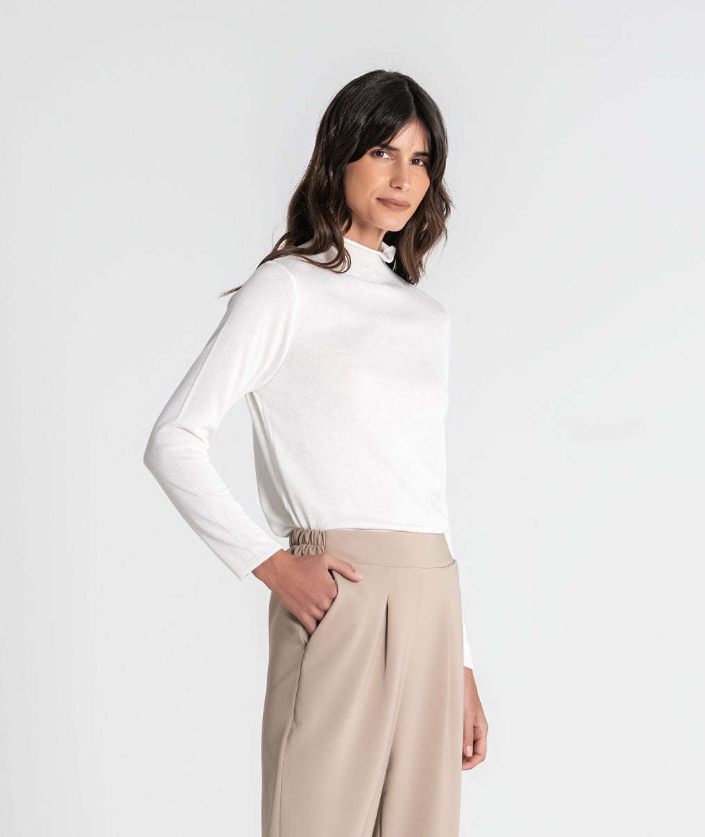 Roll neck jumper 3591