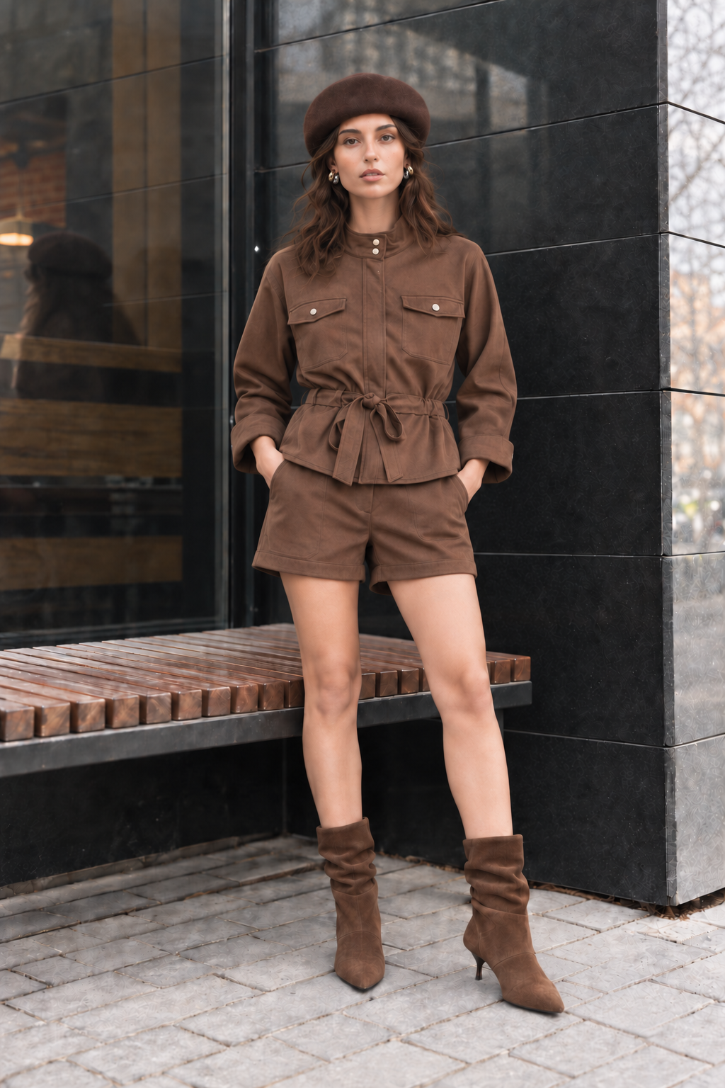Jacket with zip 6540