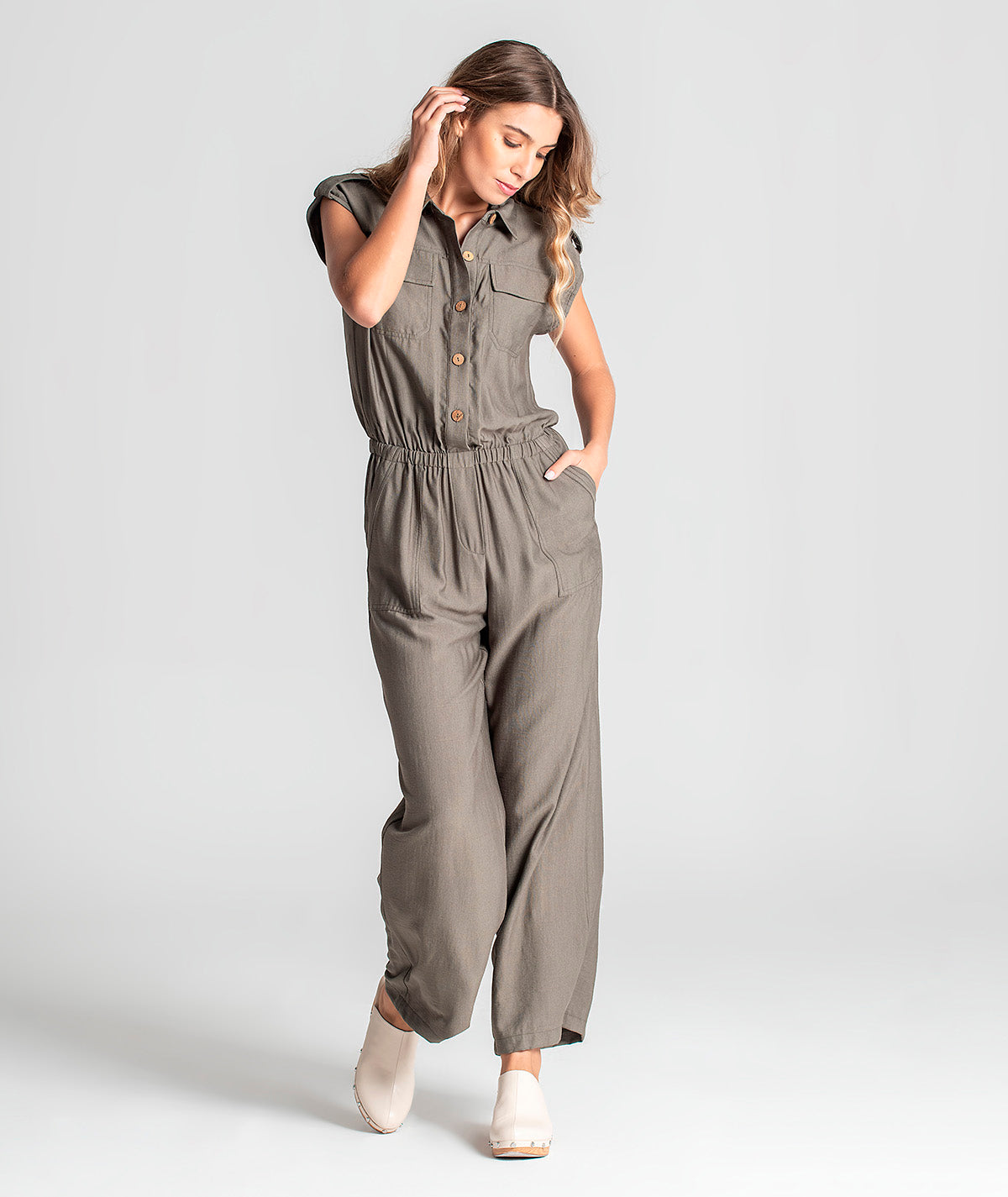 Macacão com botões 6044