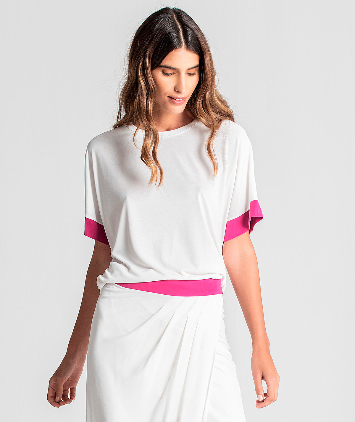 T-shirt bicolor 6076
