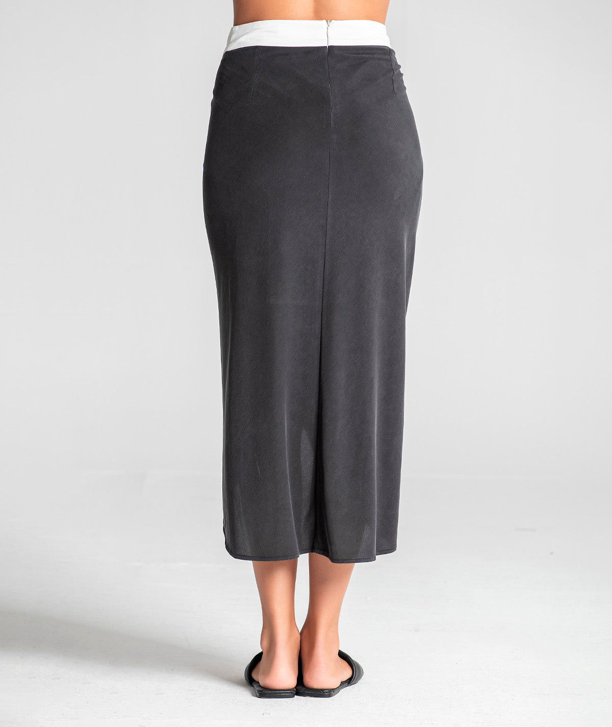 Two-tone skirt 6077