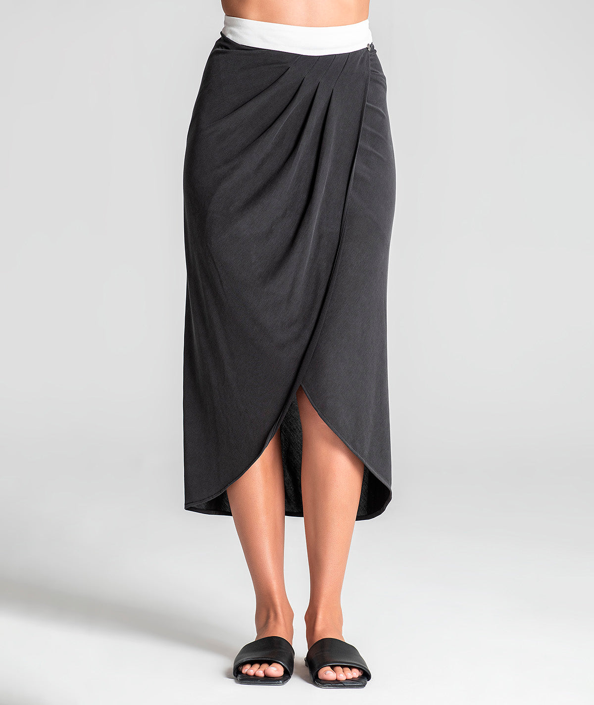 Two-tone skirt 6077