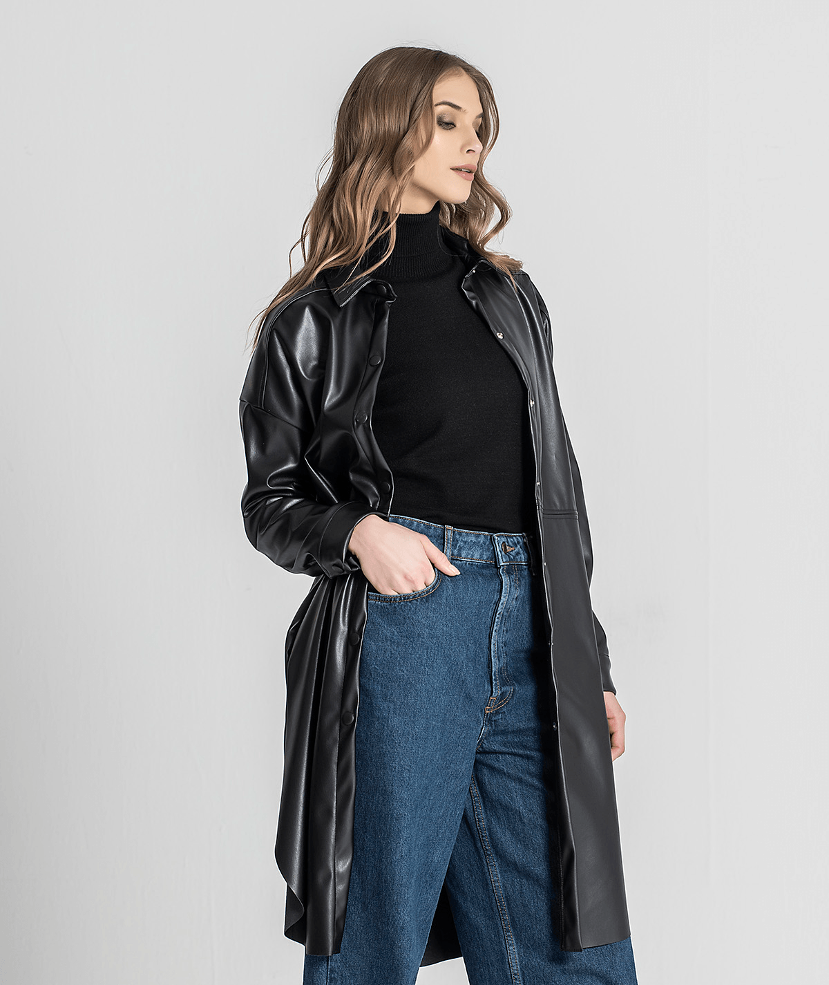 Vestido camiseiro com molas 6209