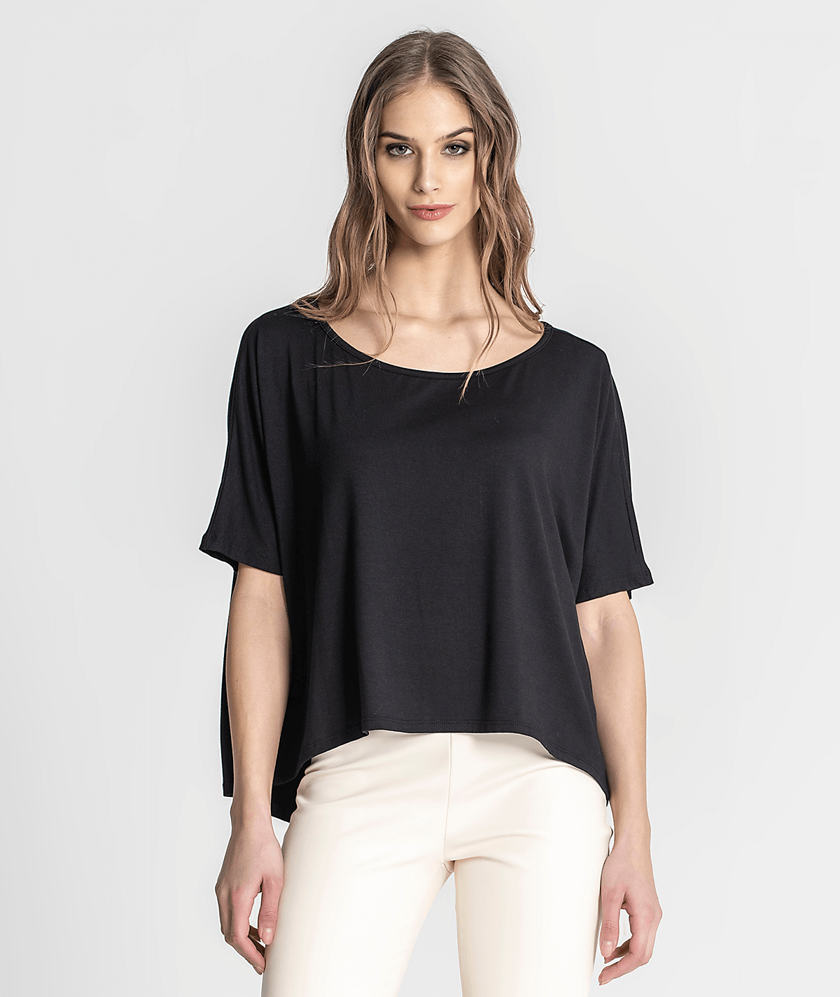 T‐shirt decote redondo 6214