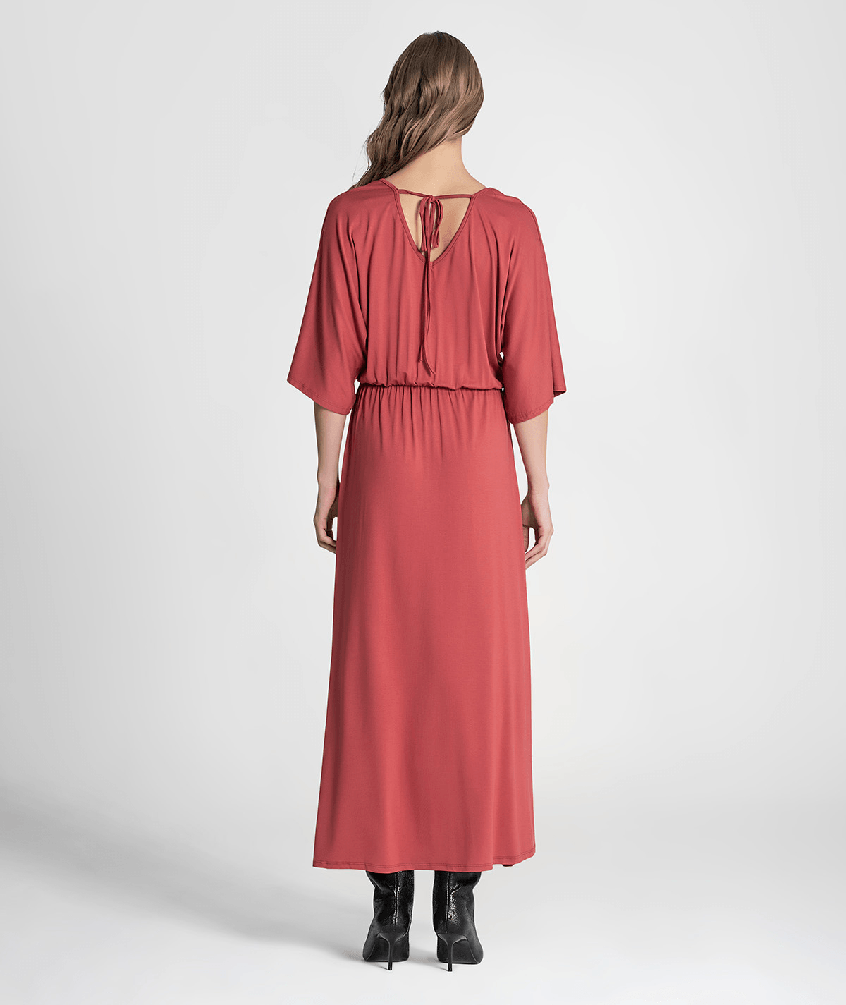 Vestido com atilho nas costas 6218