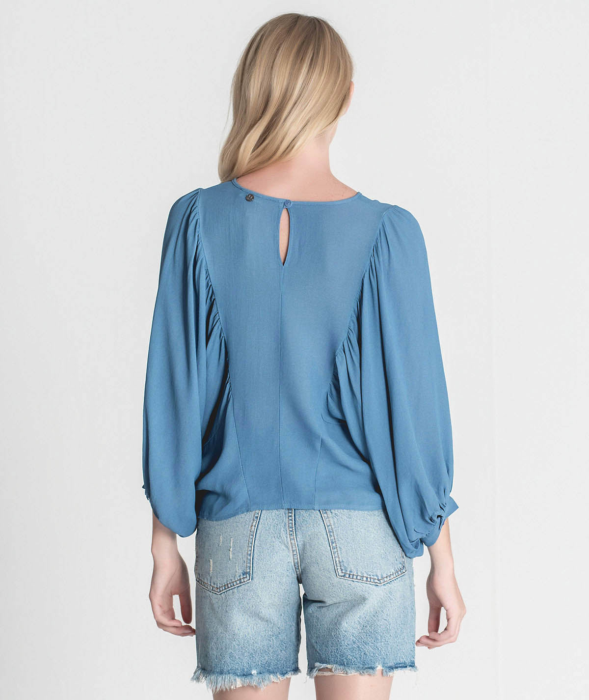 Blusa com franzido na frente 6223
