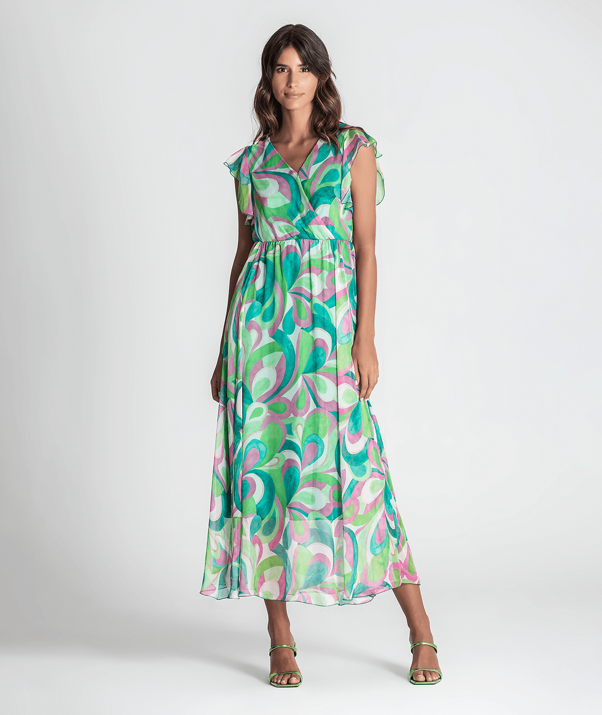 Vestido com padrão 6240