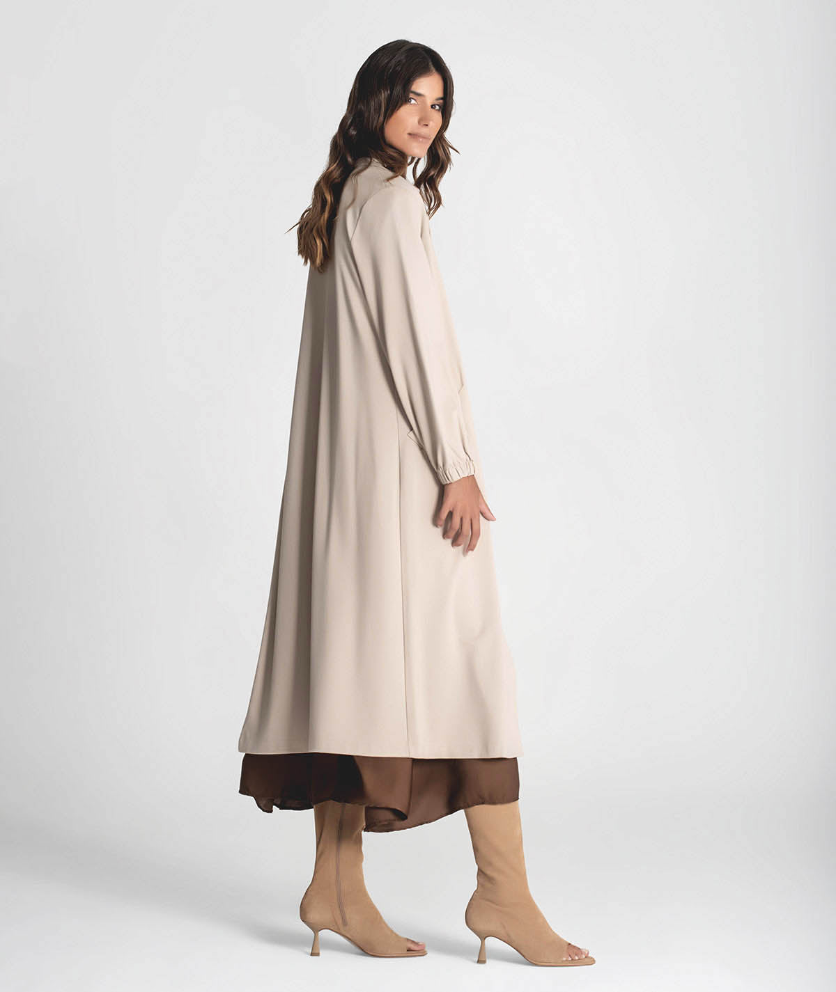 Long coat with buttons down the front 6252