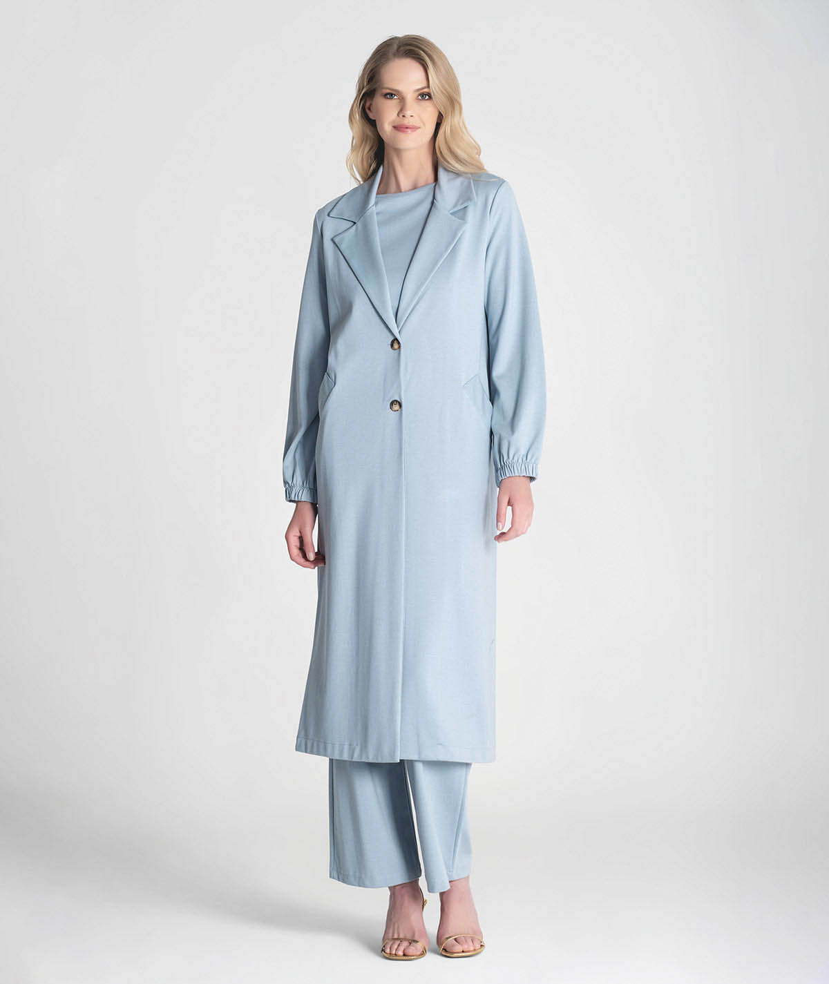 Long coat with buttons down the front 6252