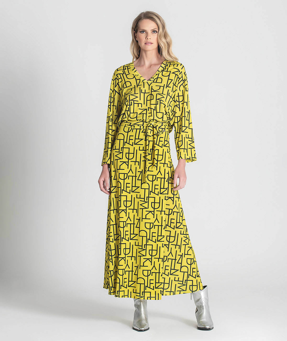 Blouse with ties at the bottom 6253