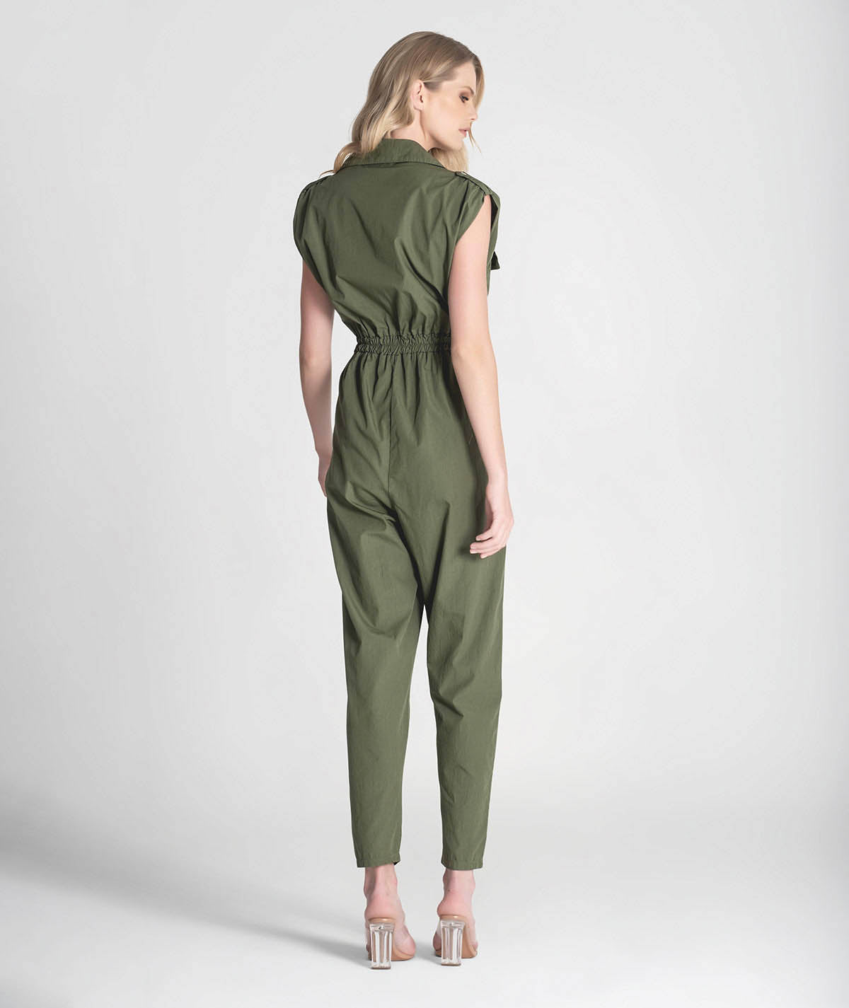 Macacão com botões na frente 6285