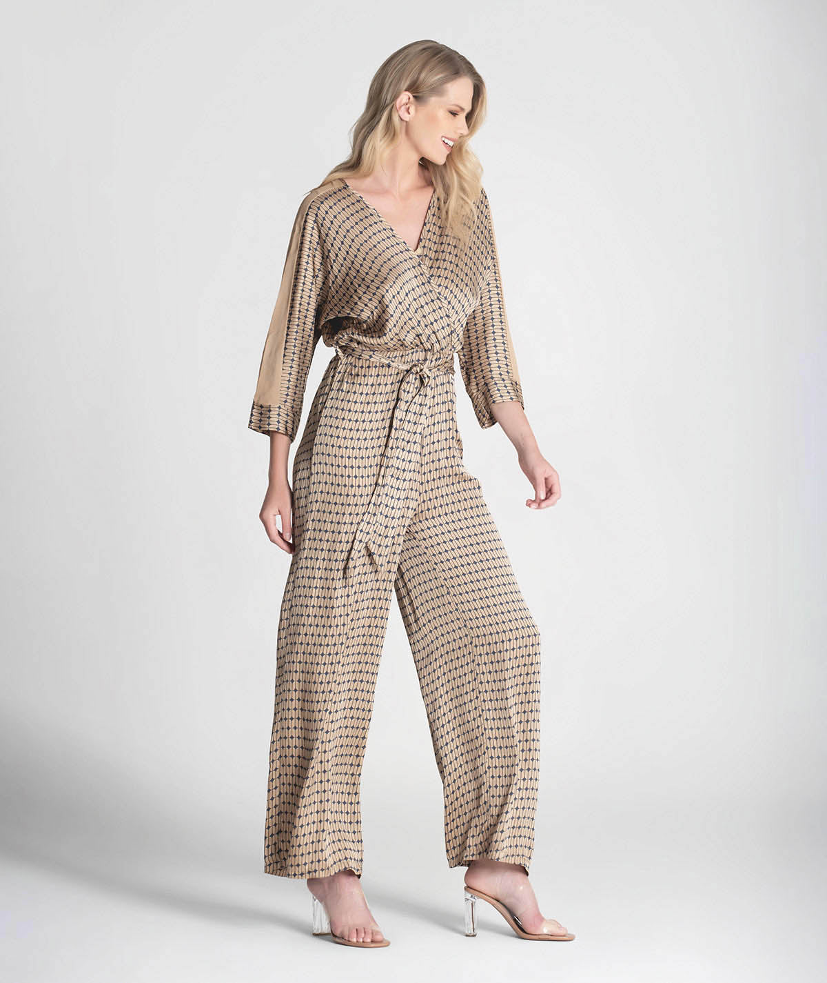 Macacão com padrão geométrico 6294