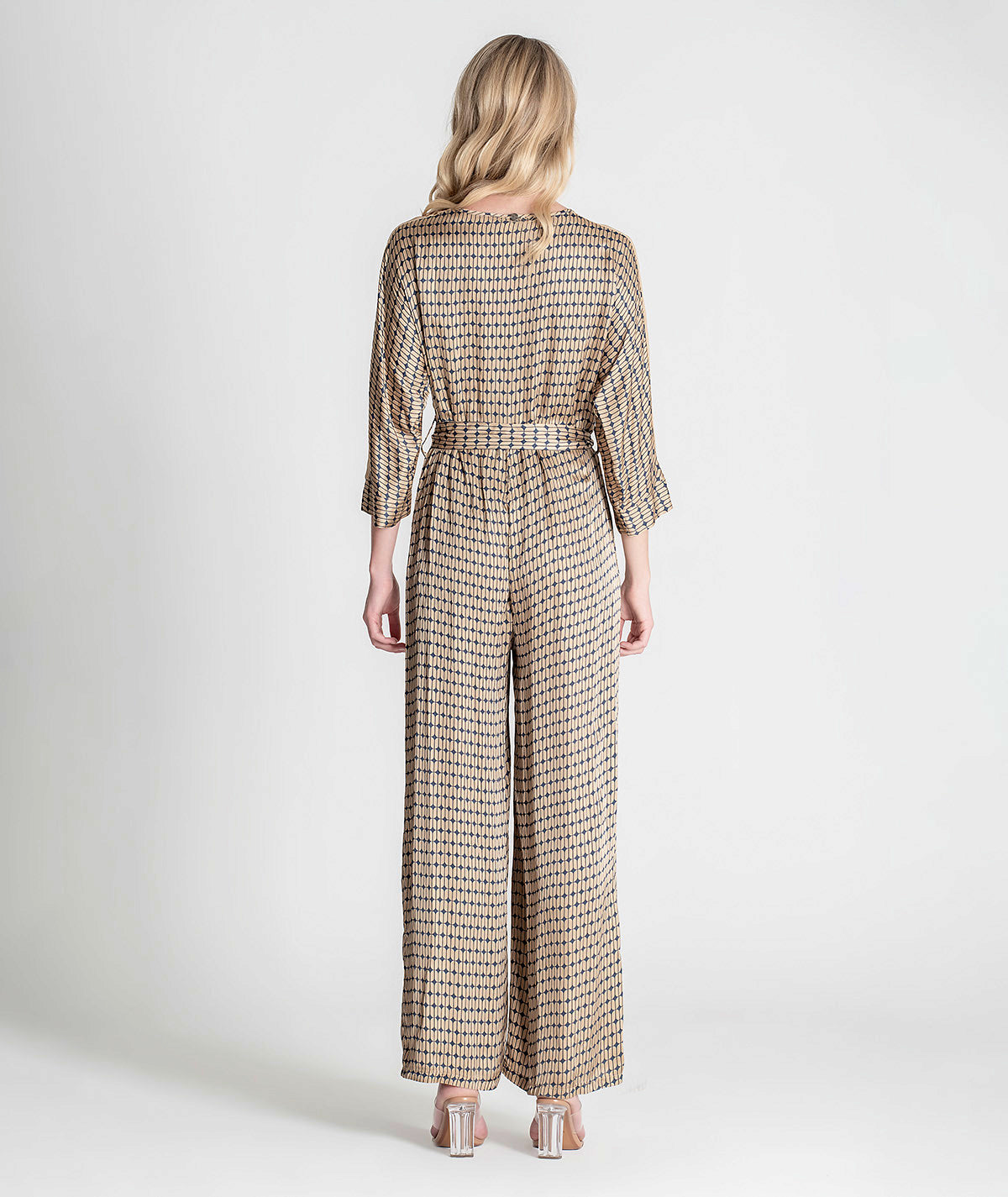 Jumpsuit with geometric pattern 6294