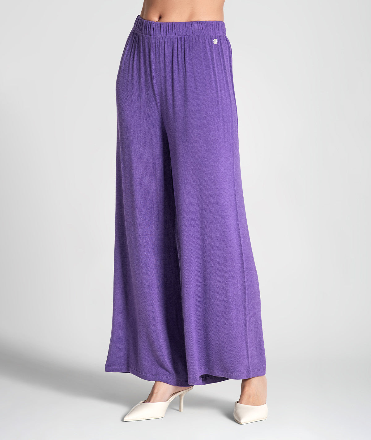 Calças com elástico na cintura 6299