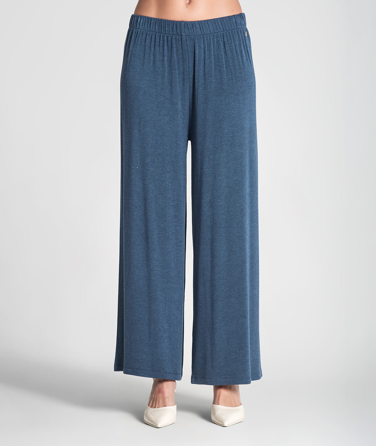 Calças com elástico na cintura 6299