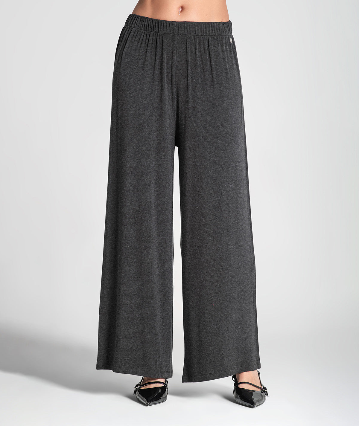 Calças com elástico na cintura 6299