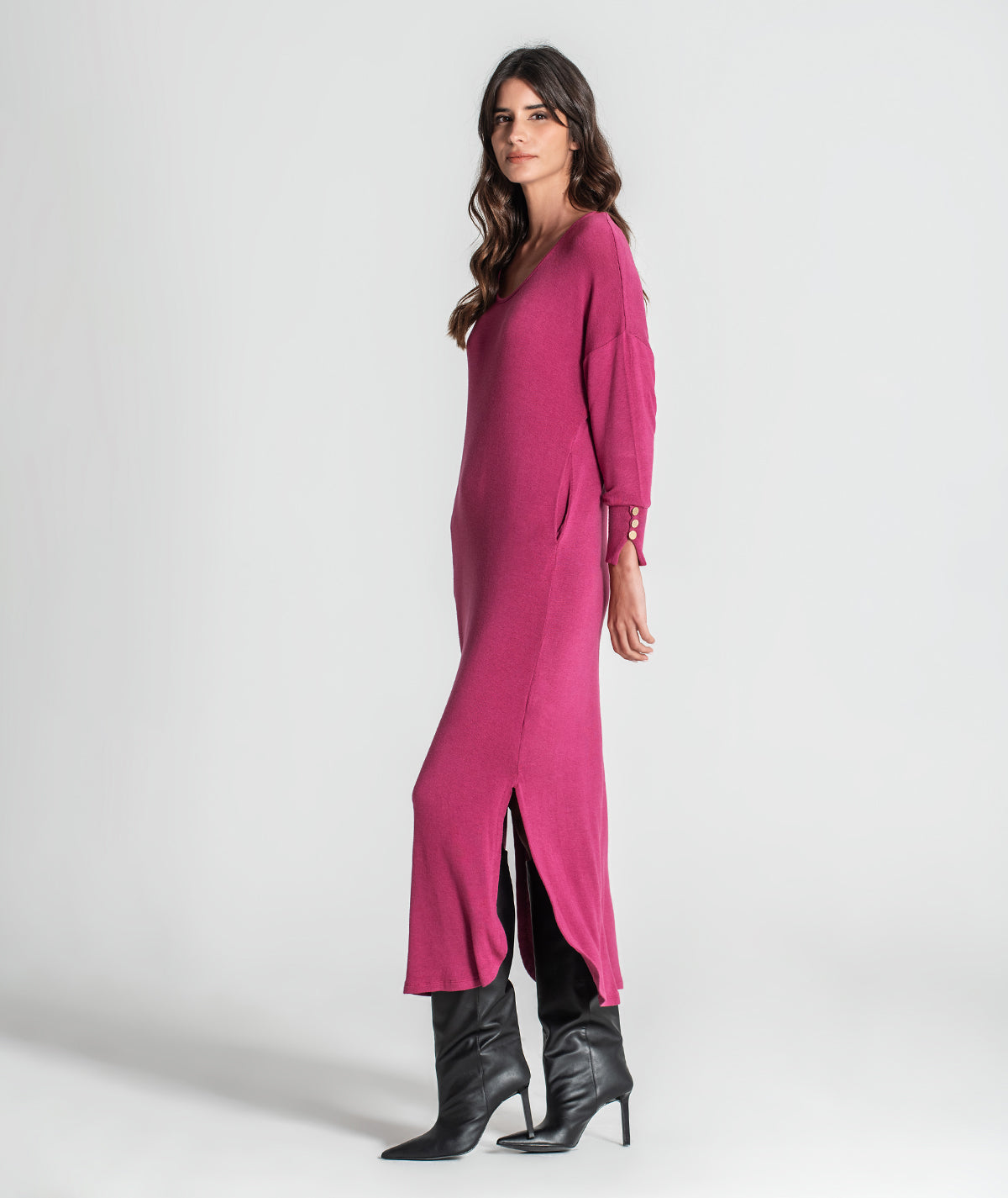 Vestido com bolsos 6301