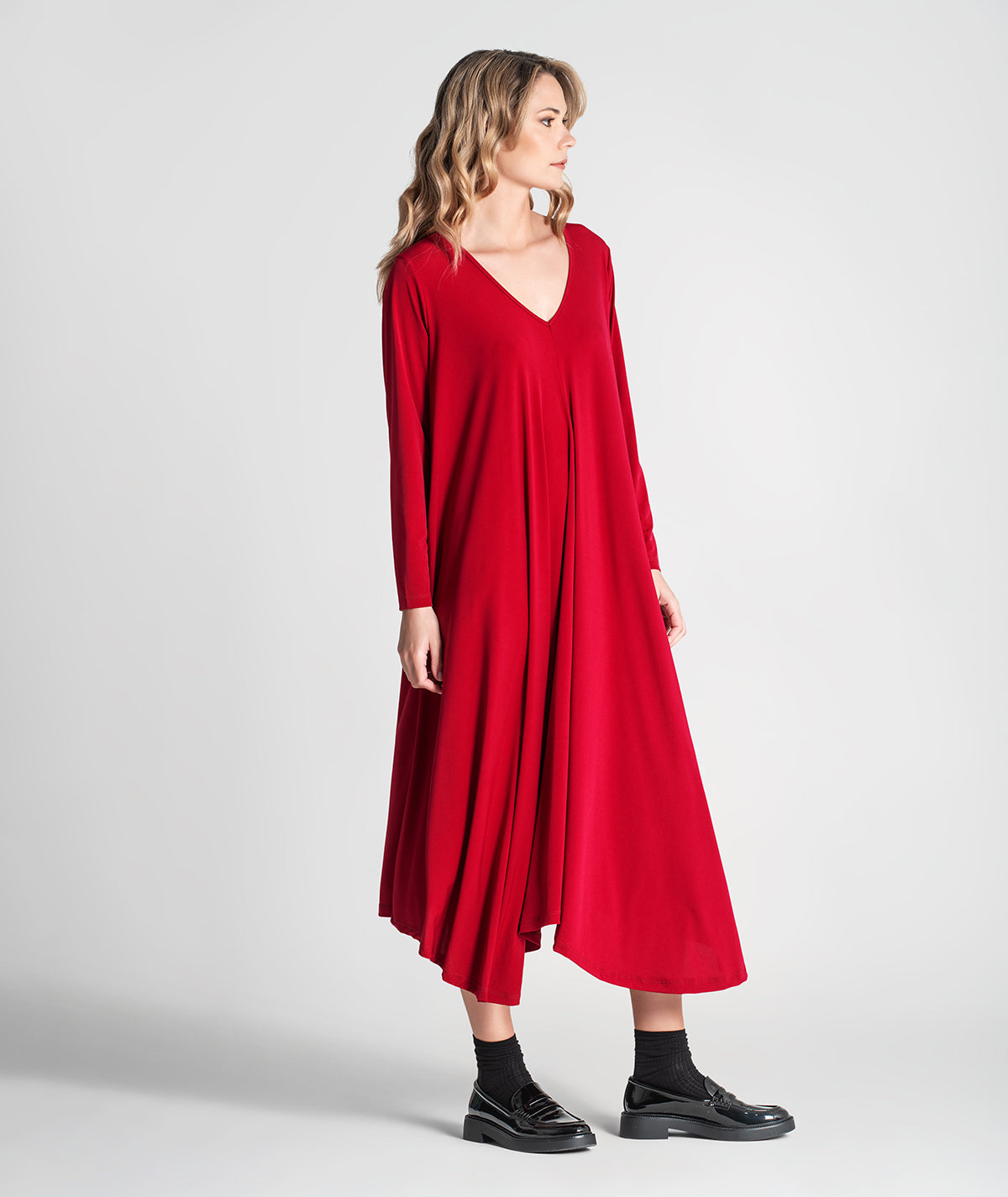 Vestido decote em v 6307