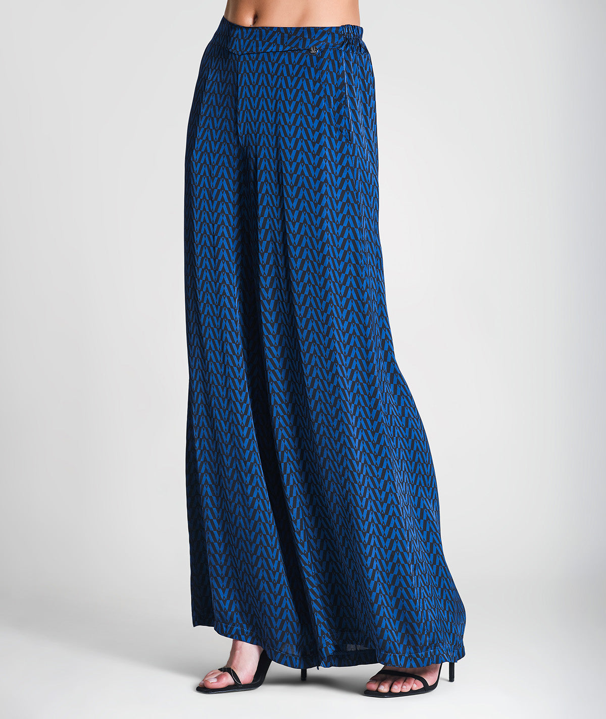 Calças com padrão geométrico 6336