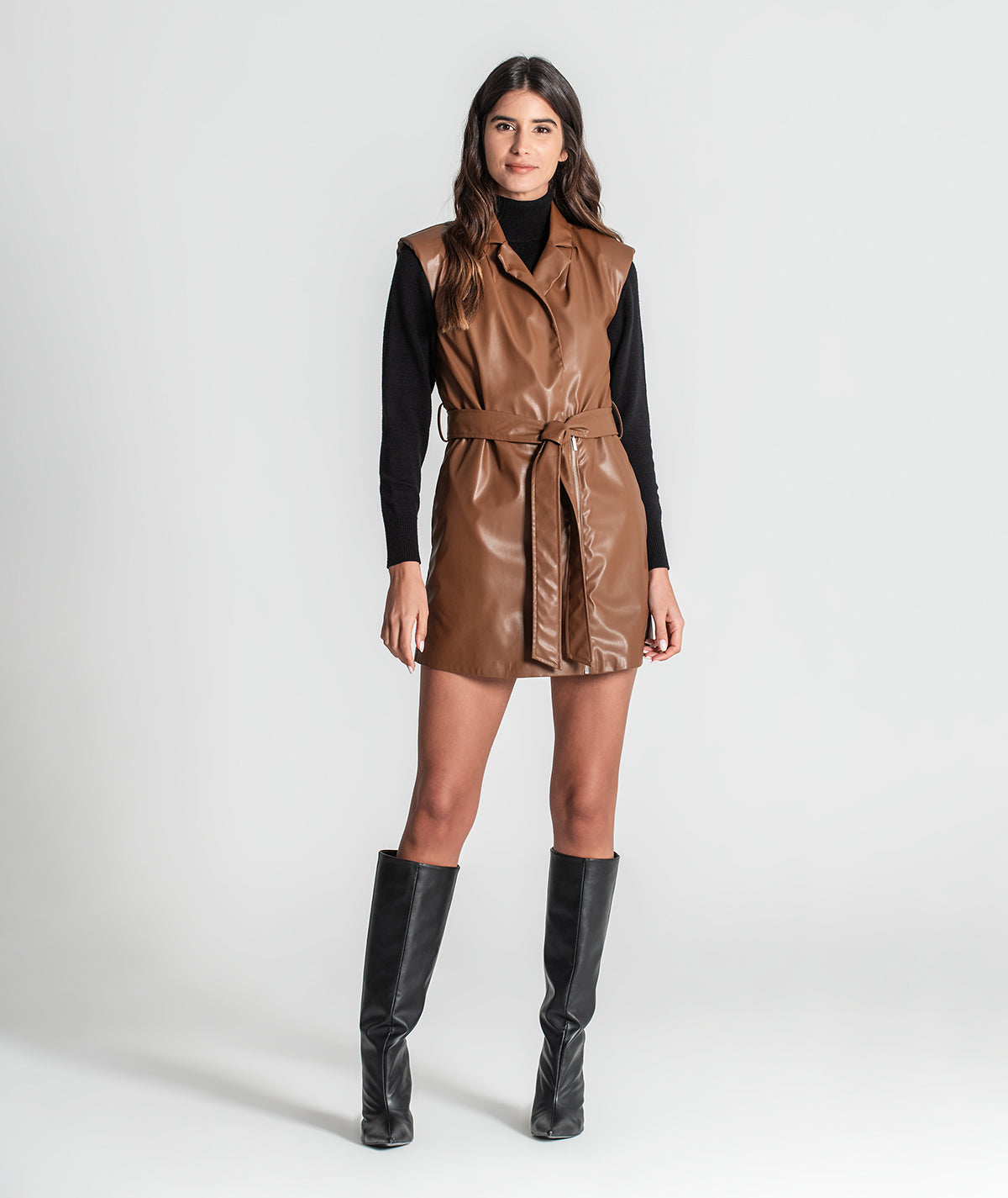 Colete com cinto amovível 6361