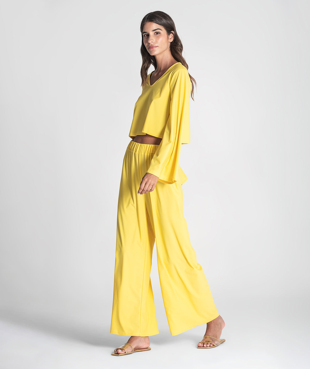 Camisola decote em v 6363