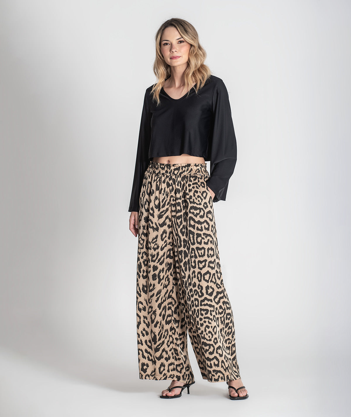Camisola decote em v 6363