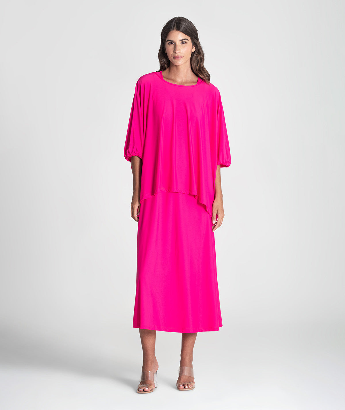 Camisola oversize decote redondo 6364