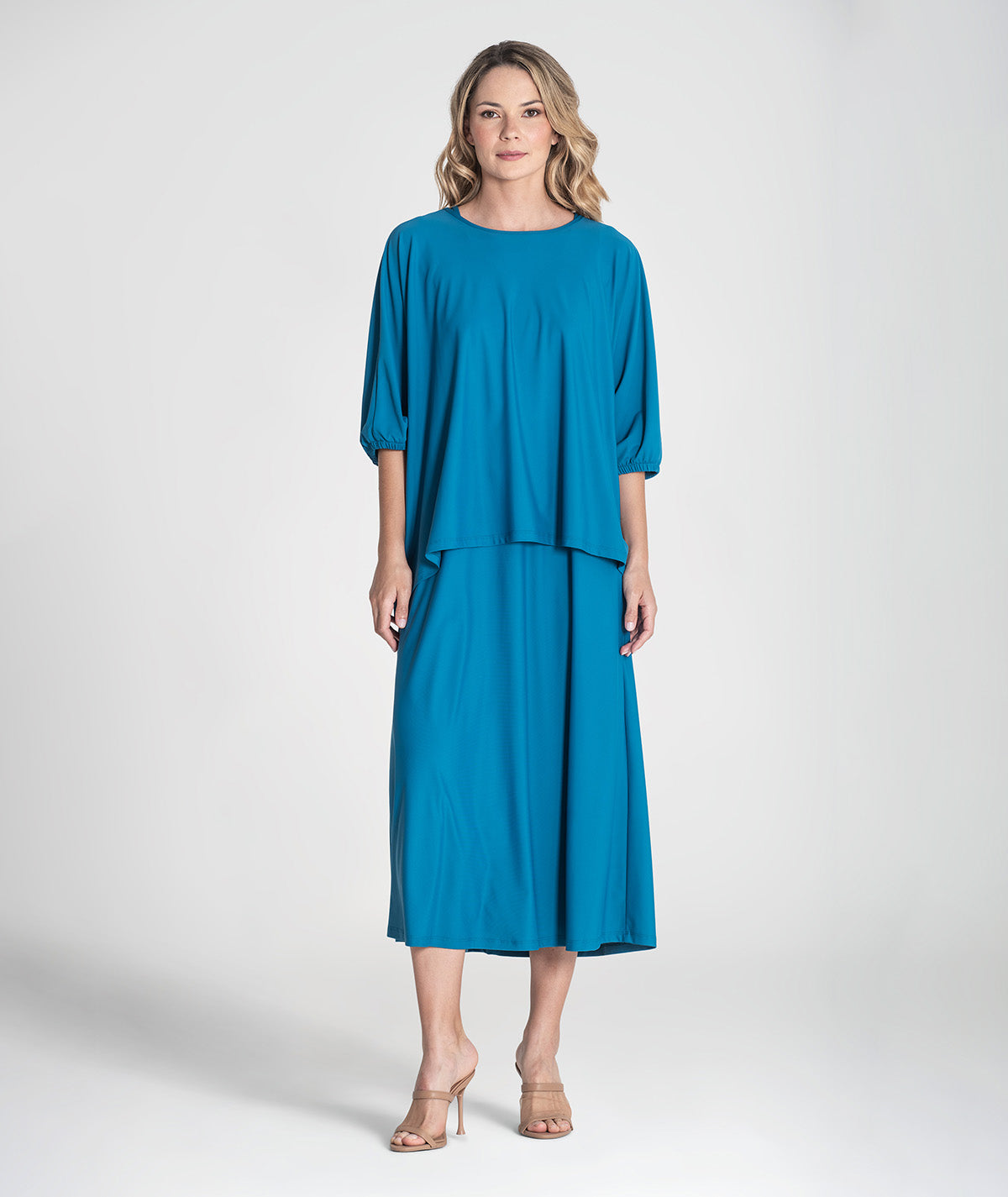 Camisola oversize decote redondo 6364
