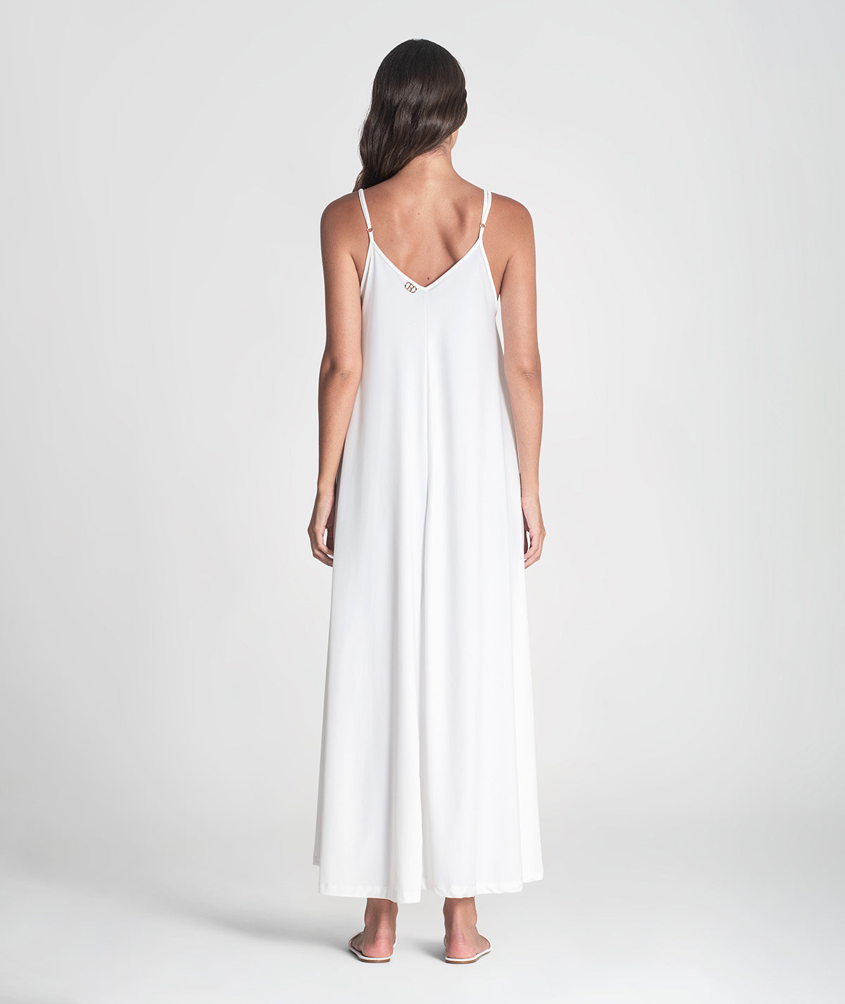 Vestido comprido com alças ajustáveis 6369