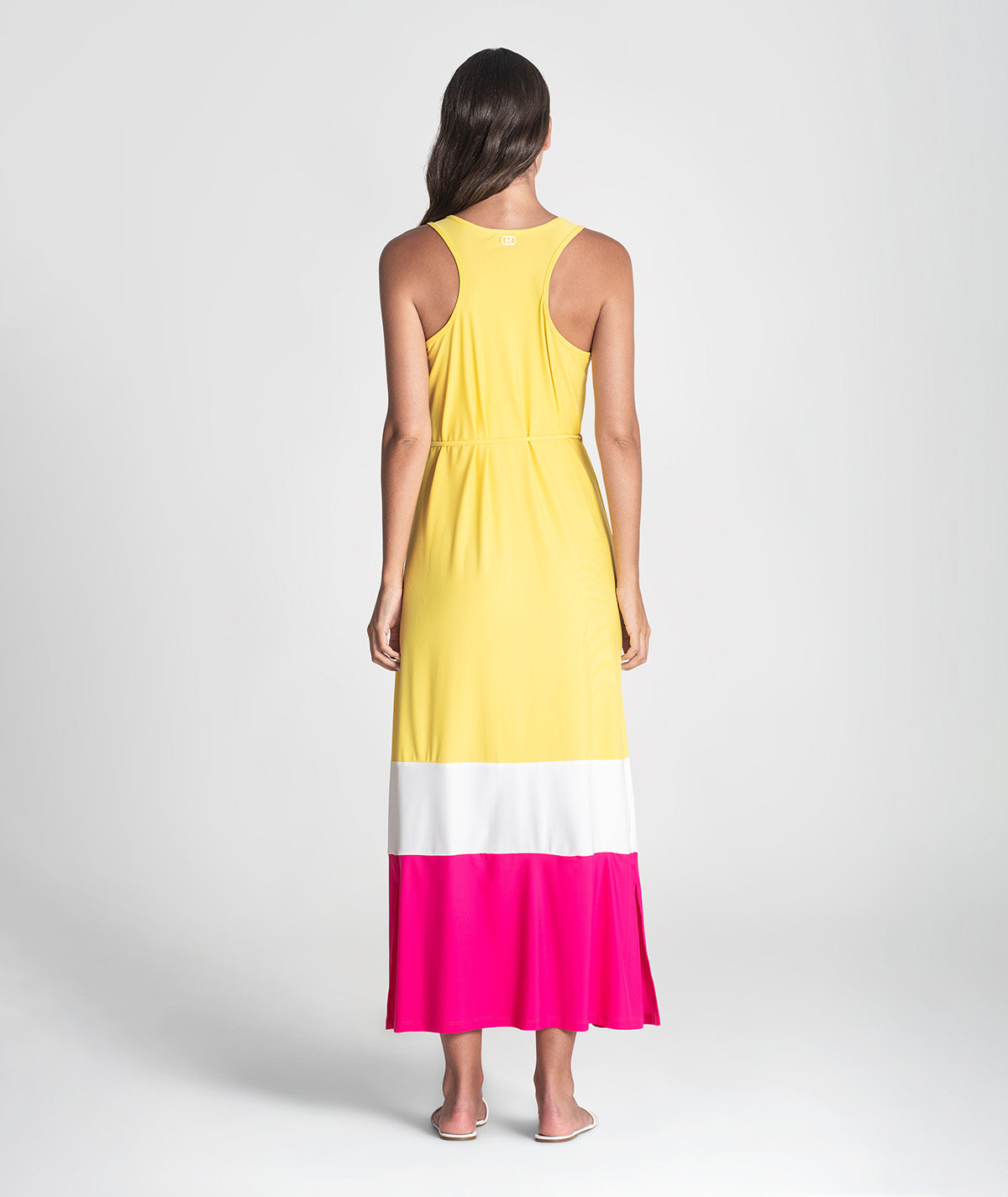 Vestido tricolor 6373