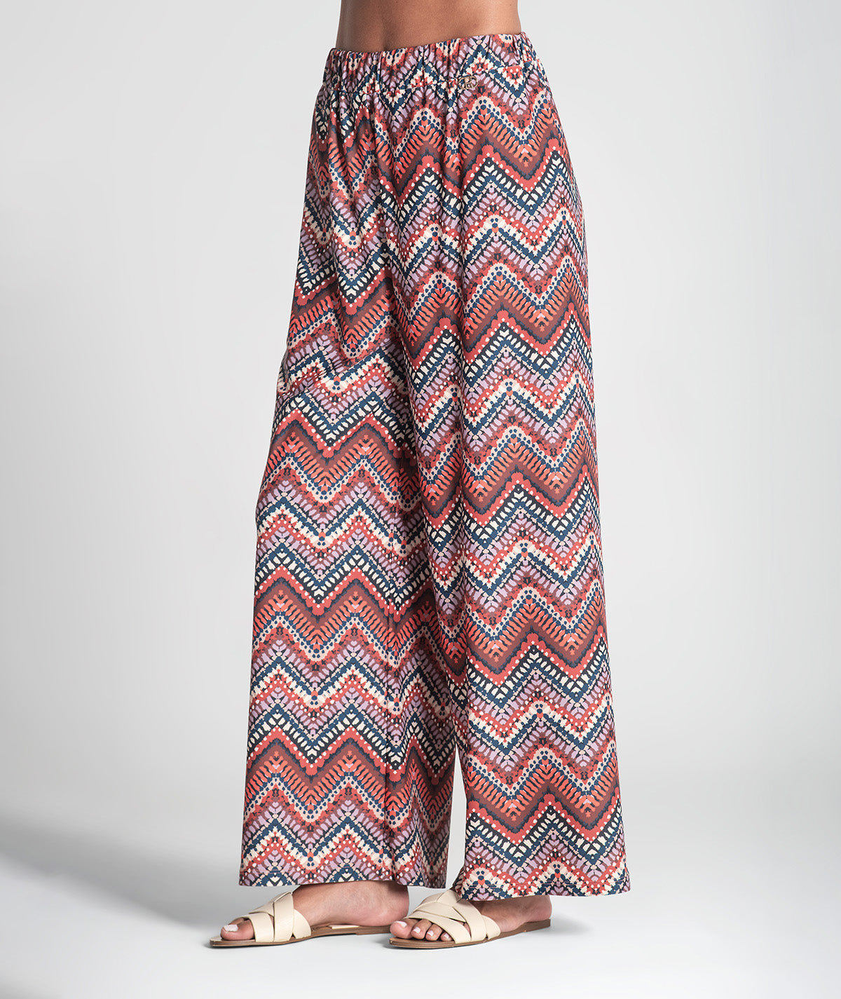 Calças com padrão étnico 6384