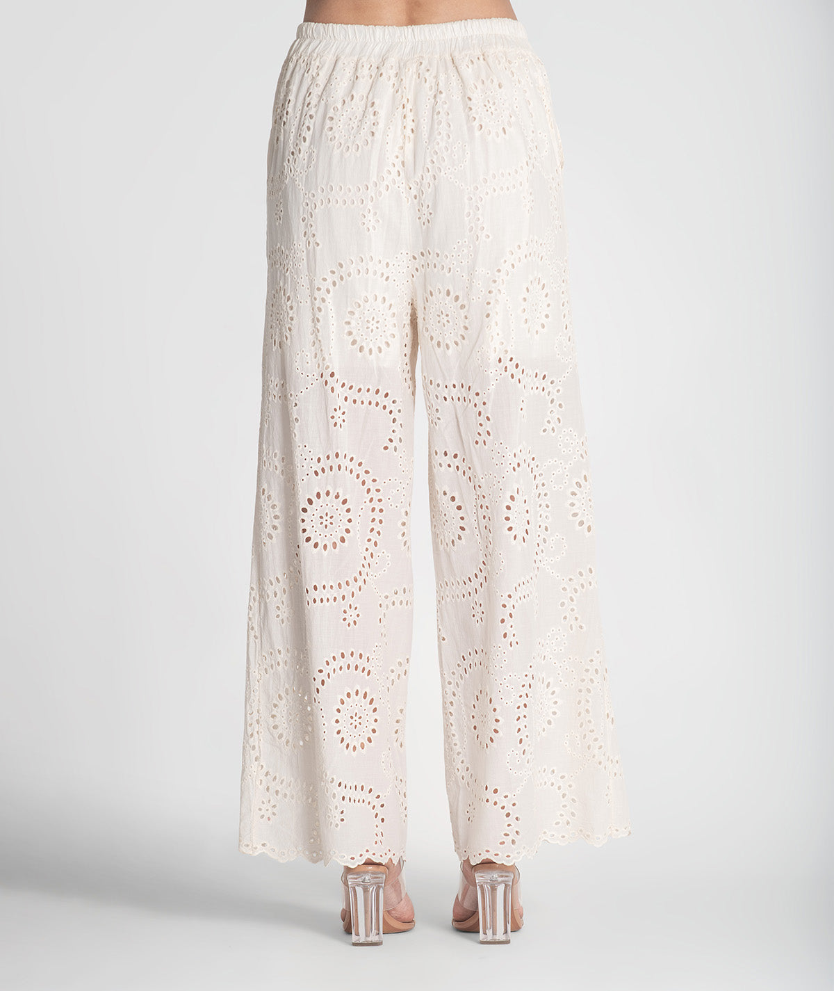 English embroidered trousers 6392