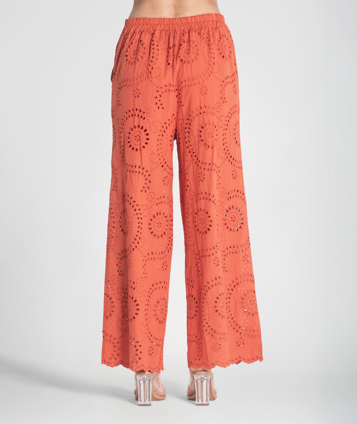 English embroidered trousers 6392
