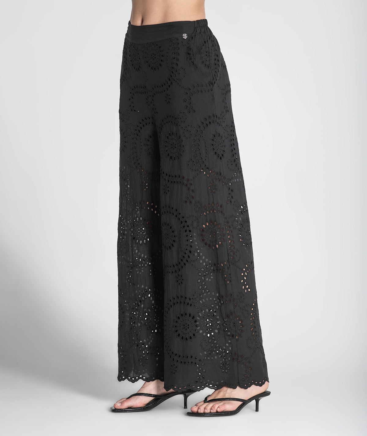 English embroidered trousers 6392