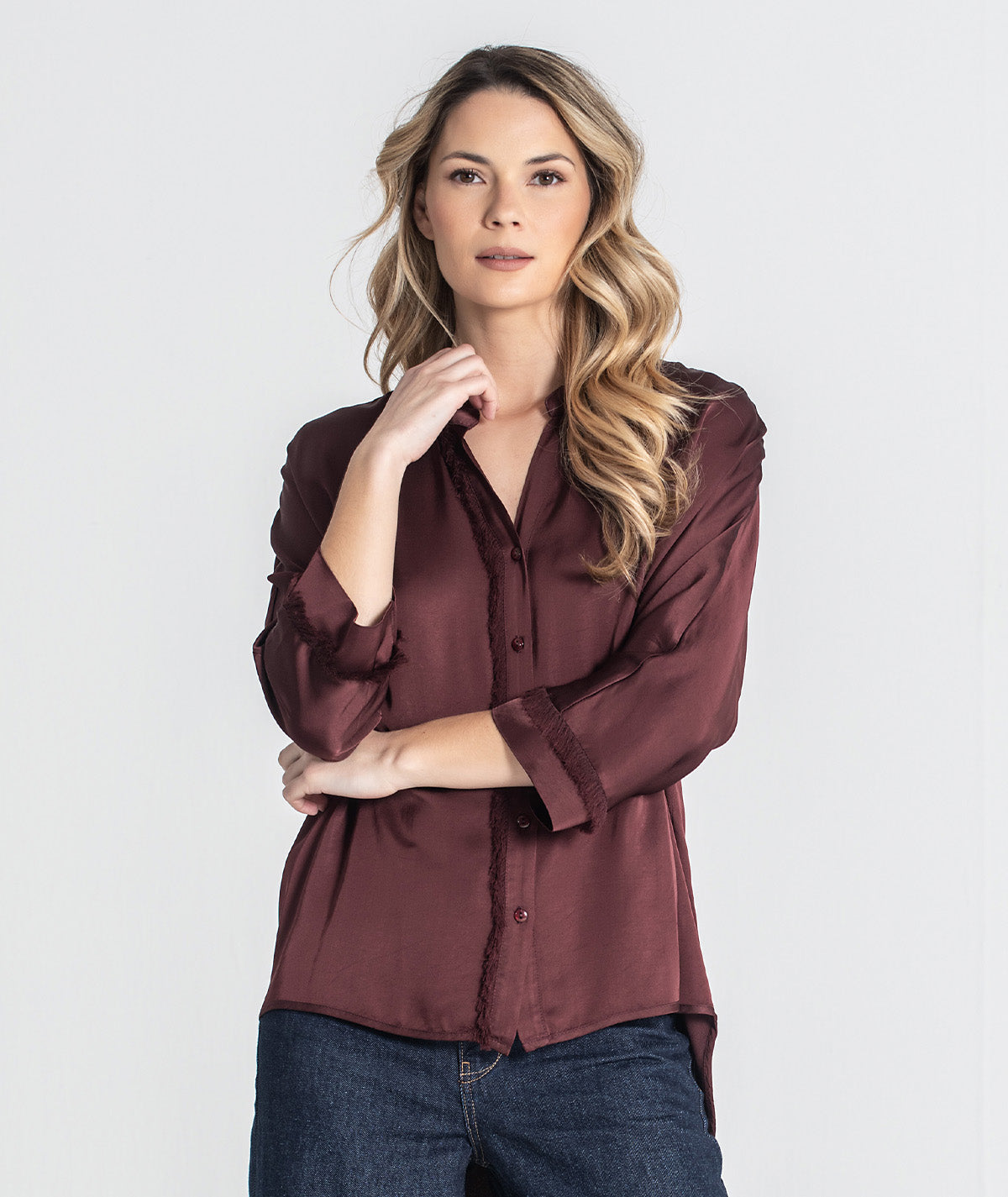 Camisa com botões 6419