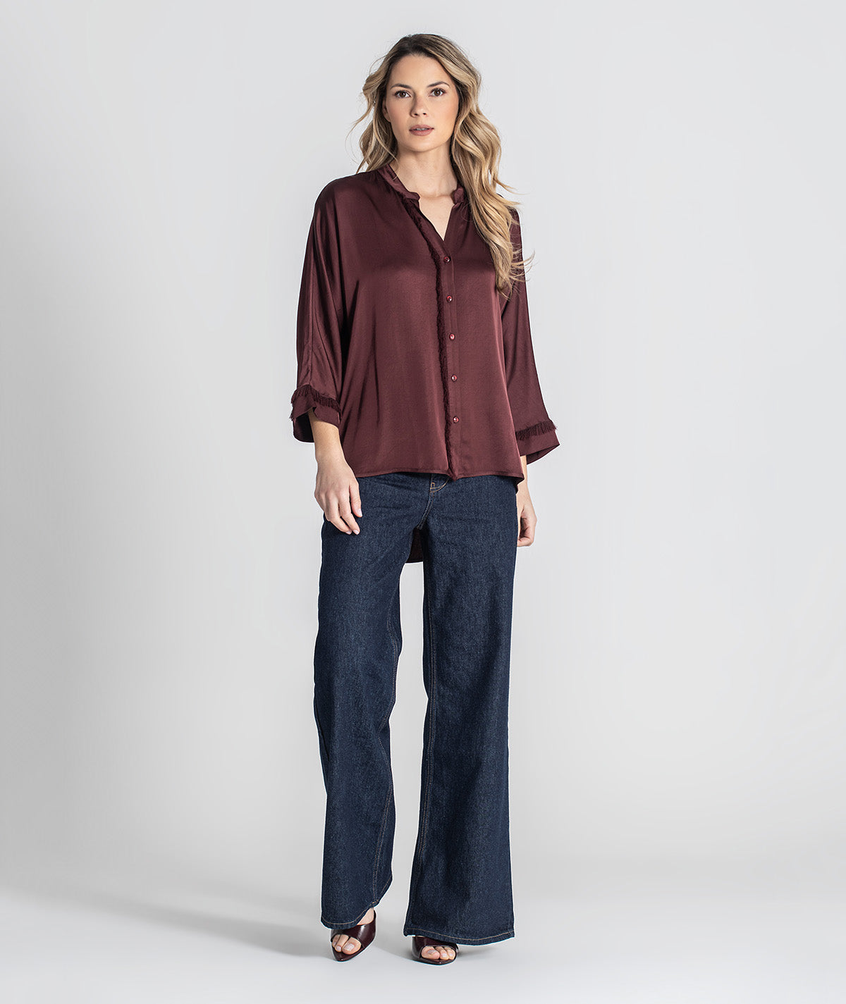 Camisa com botões 6419