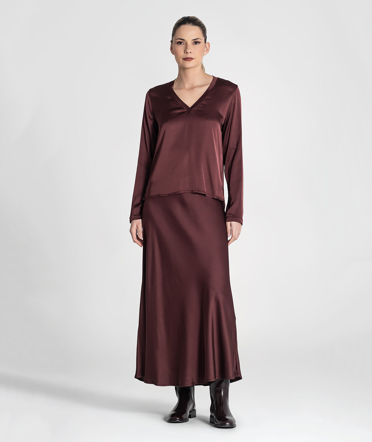 Blusa decote em v 6420