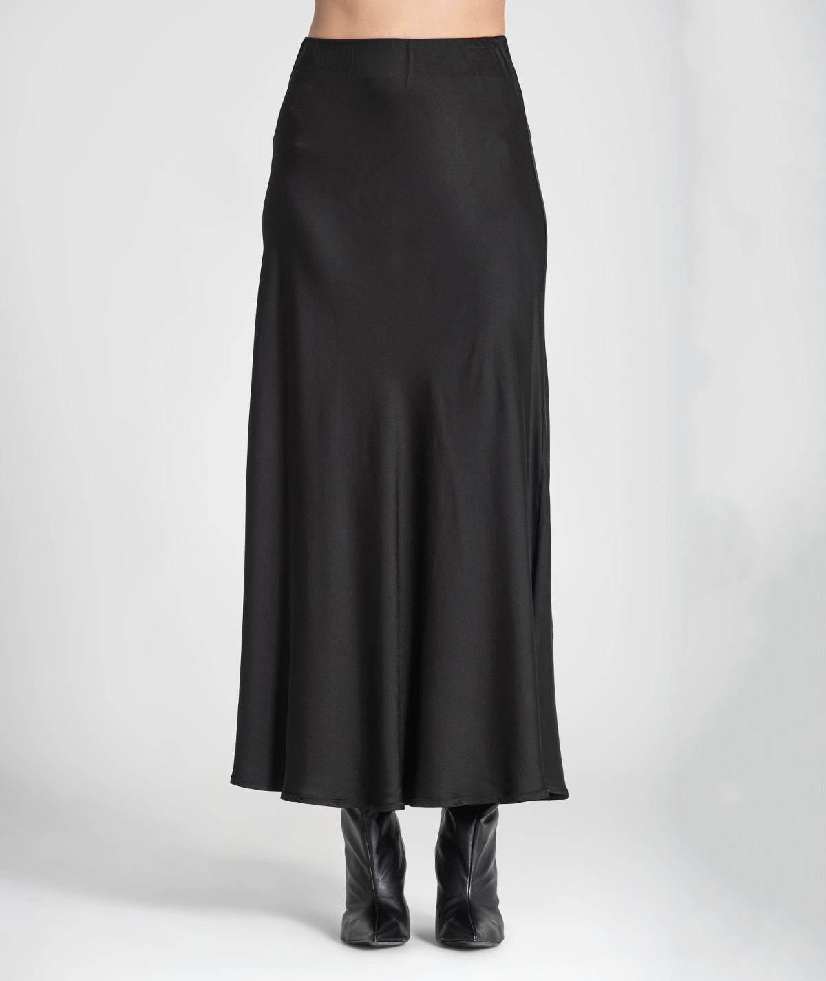 Long skirt with elastic waistband 6425