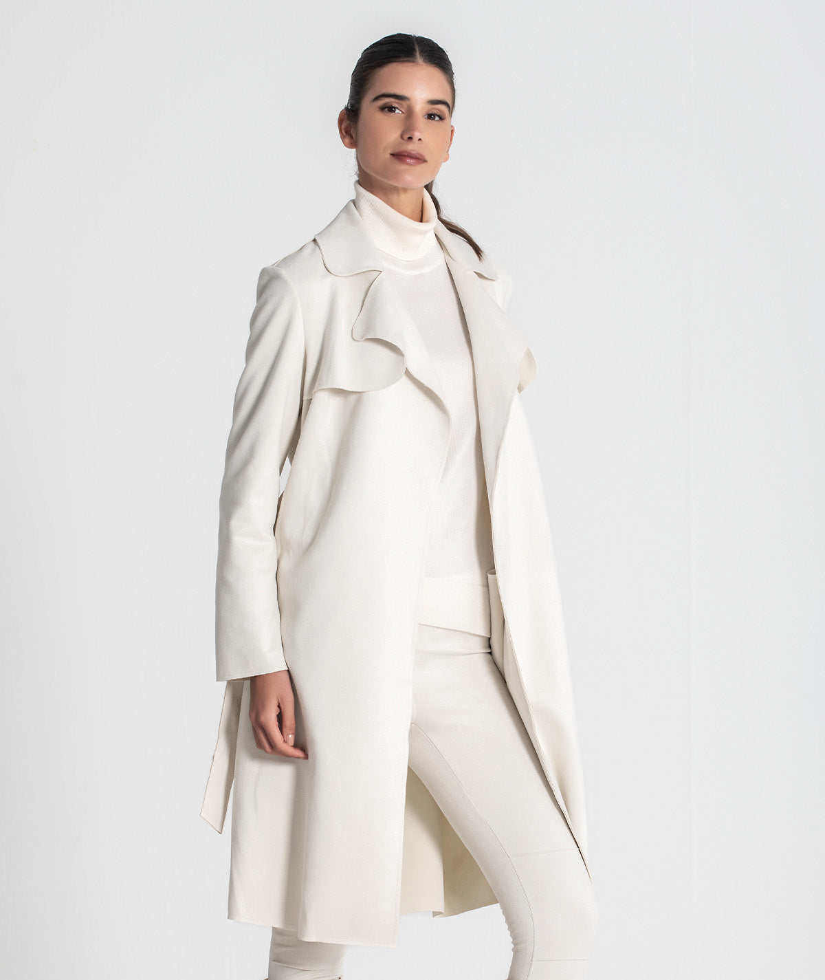 Trench coat com cinto 6437