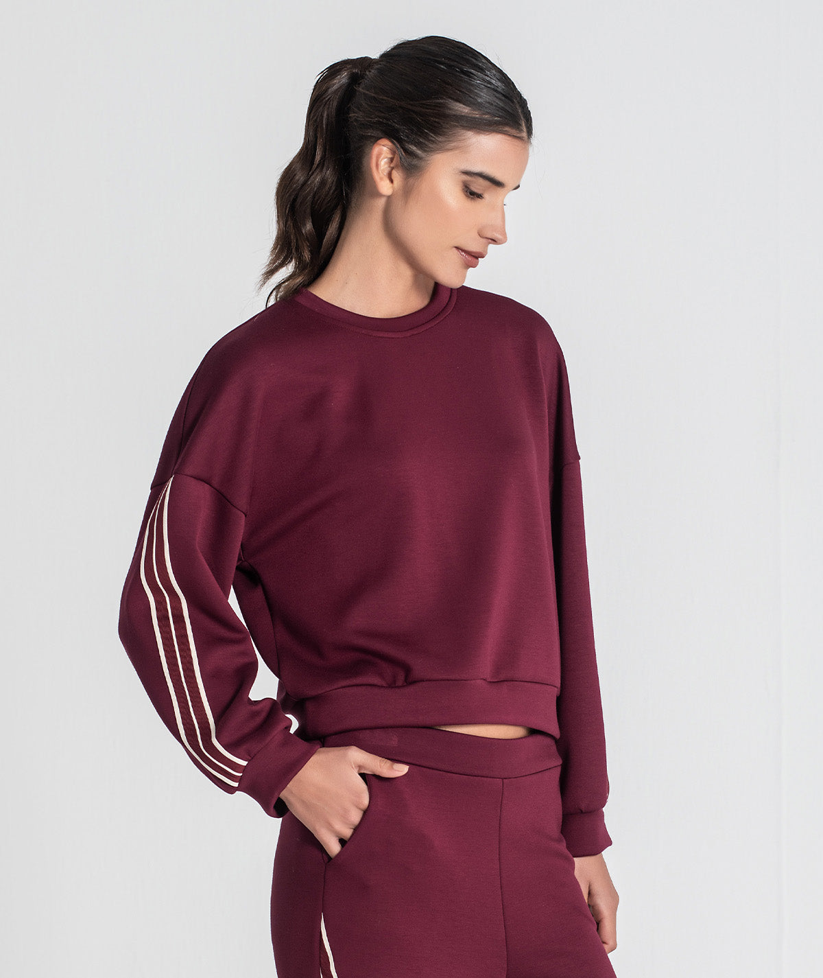 Camisola decote redondo 6443